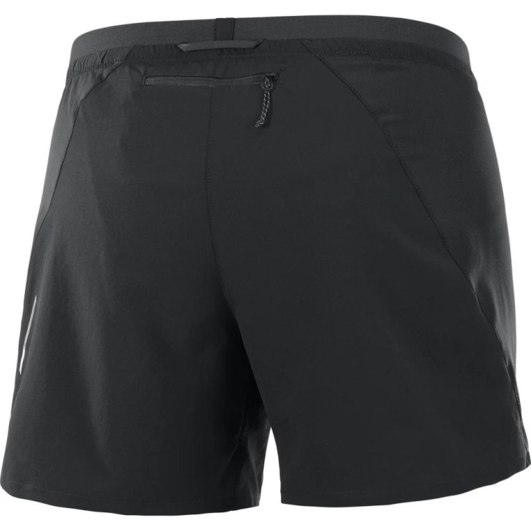 Black Salomon Cross 5'' Women's Running Shorts | IE LZ6795